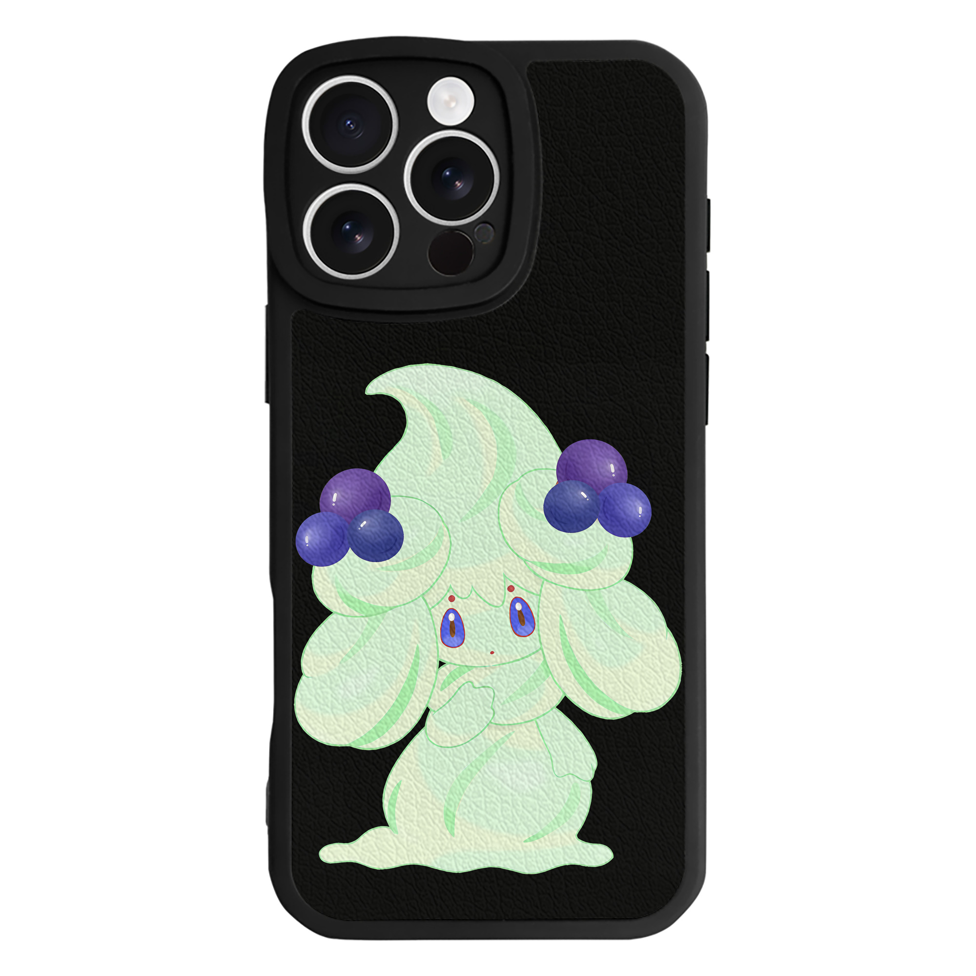 （画像用） ポケットモンスター Pokémon 【iPhone 16シリーズ対応】シリコンスマホケース（レザー調） 材質：シリコン
